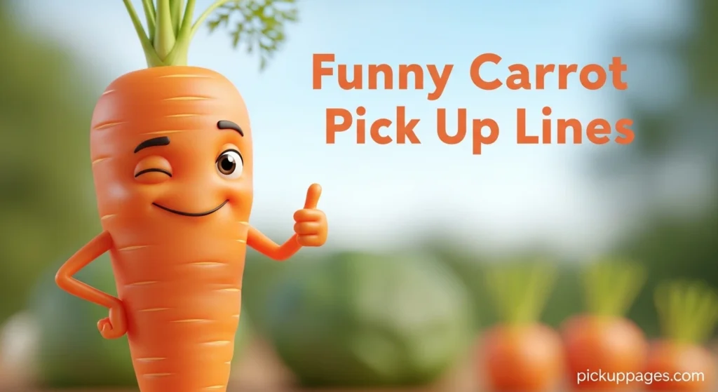 Funny Carrot Pick Up Lines
