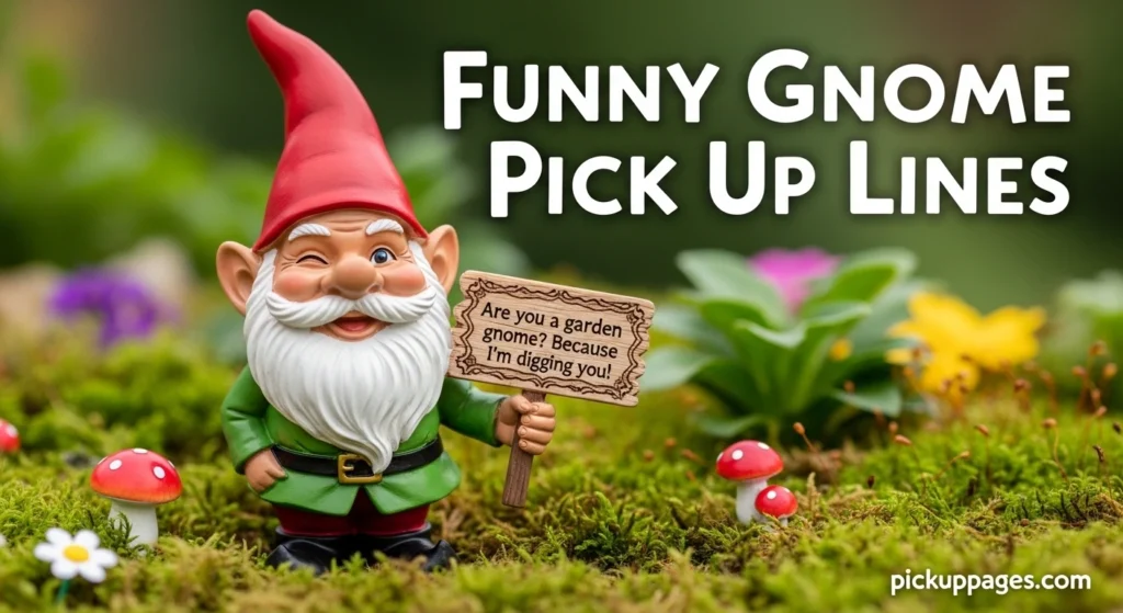 Funny Gnome Pick Up Lines