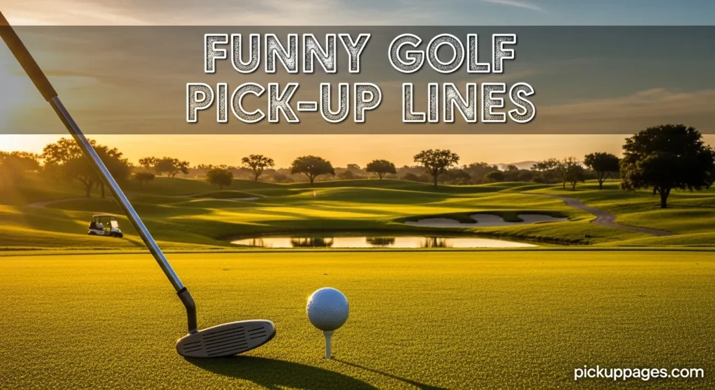 Funny Golf Pick Up Lines