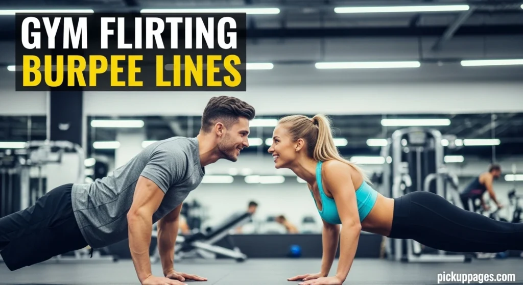 Gym Flirting Burpee Lines