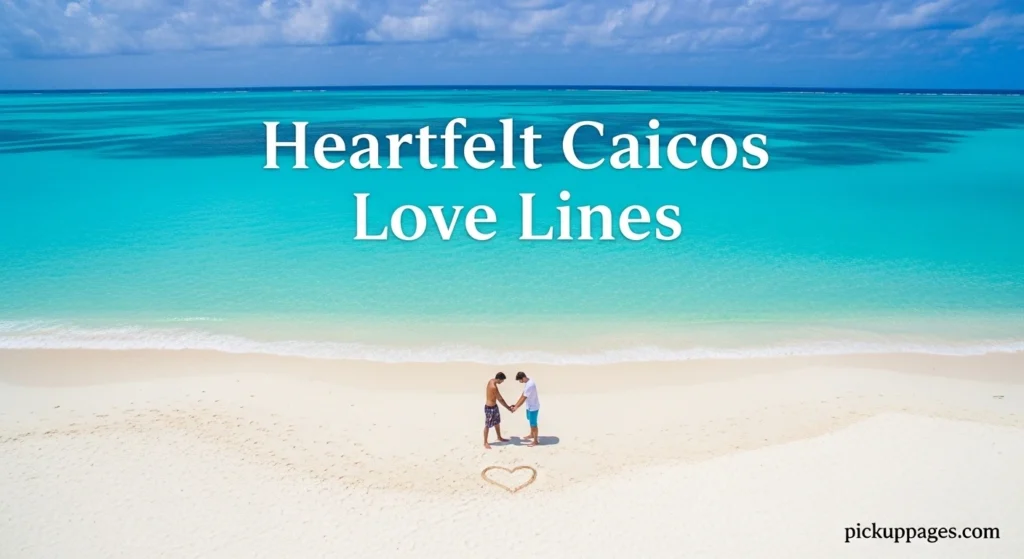 Heartfelt Caicos Love Lines