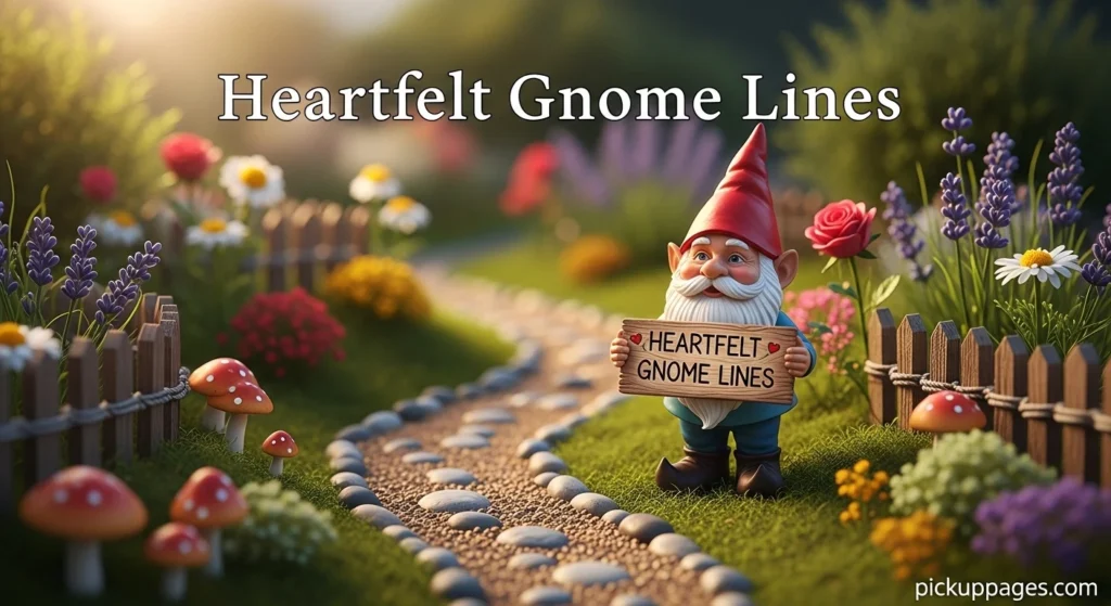 Heartfelt Gnome Lines