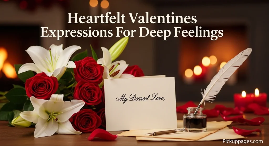 Heartfelt Valentines Expressions For Deep Feelings