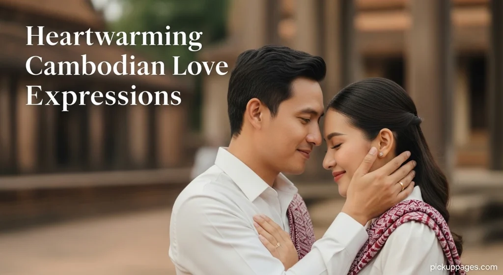 Heartwarming Cambodian Love Expressions