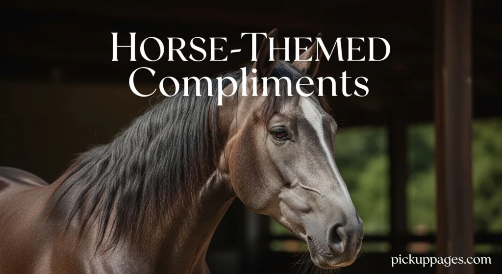 Horse-Themed Compliments