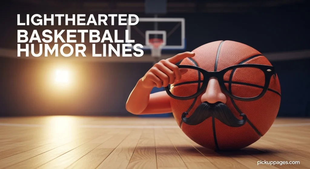 Lighthearted Basketball Humor Lines