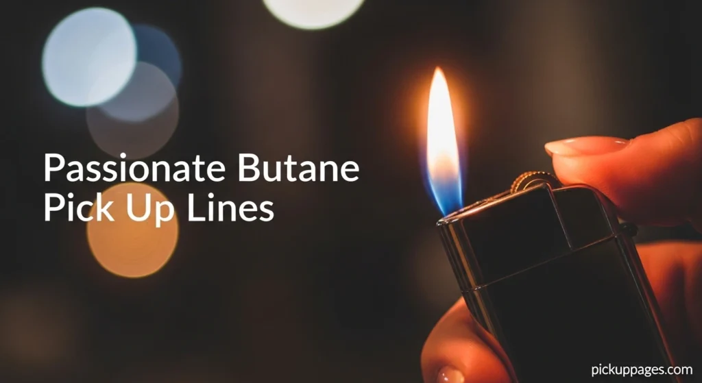 Passionate Butane Pick Up Lines