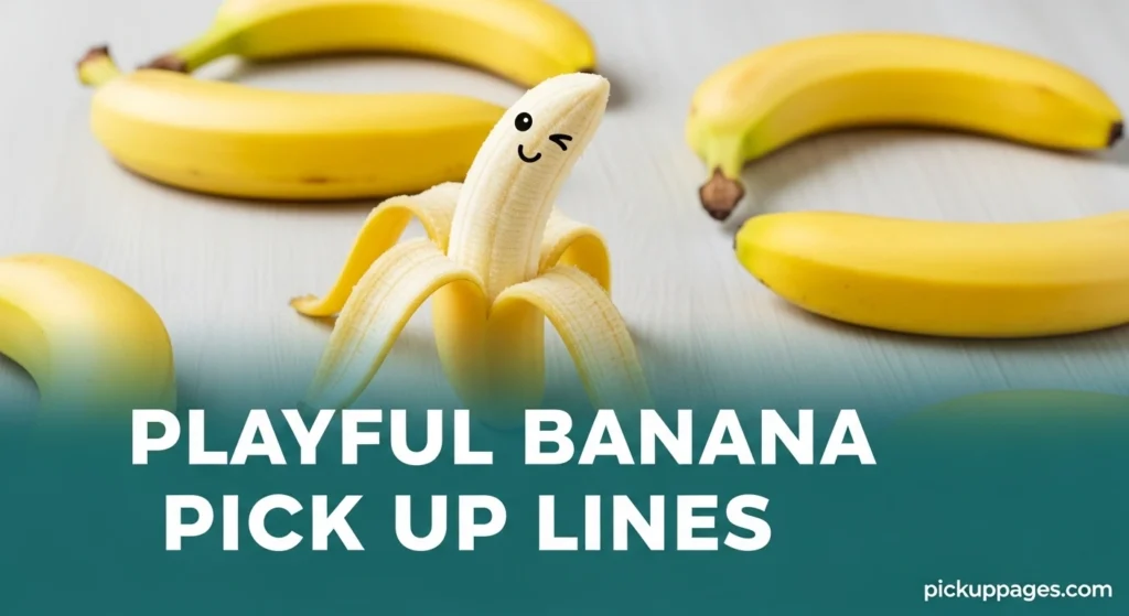 Playful Banana Pick Up Lines