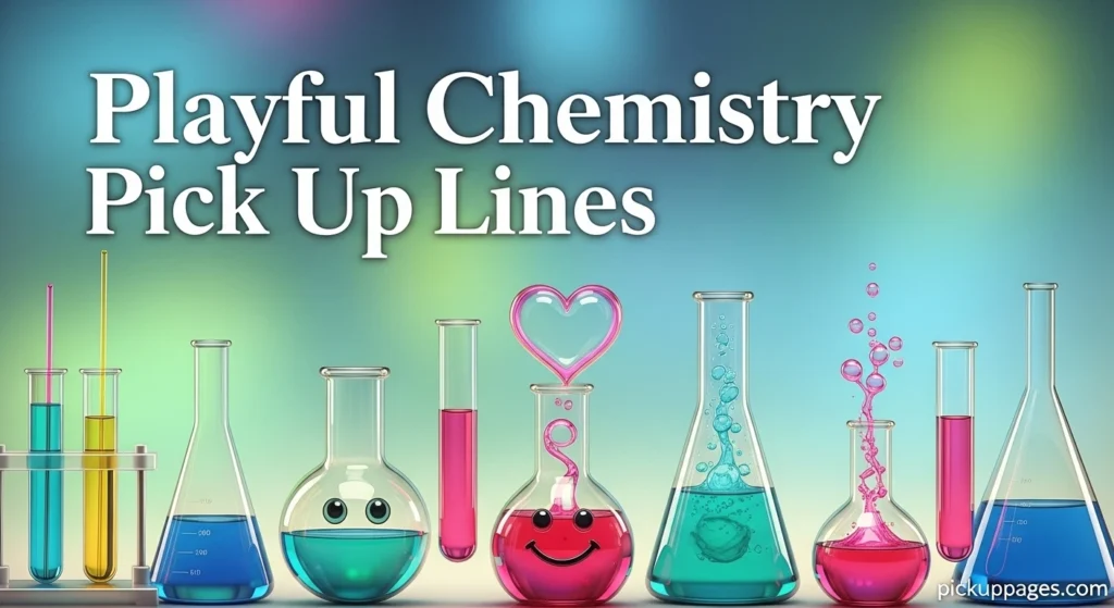 Playful Chemistry Pick Up Lines