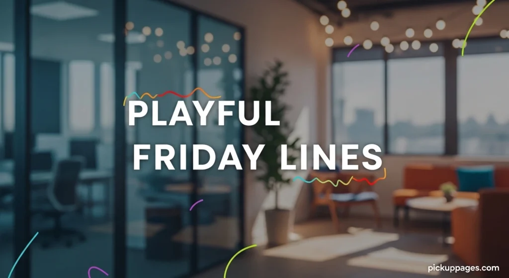 Playful Friday Lines