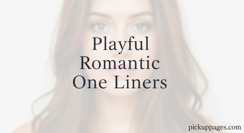 Playful Romantic One Liners
