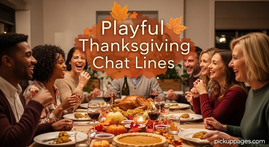 Playful Thanksgiving Chat Lines