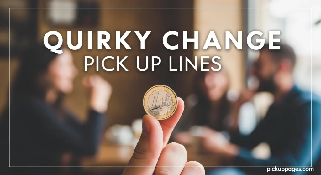 Quirky Change Pick Up Lines