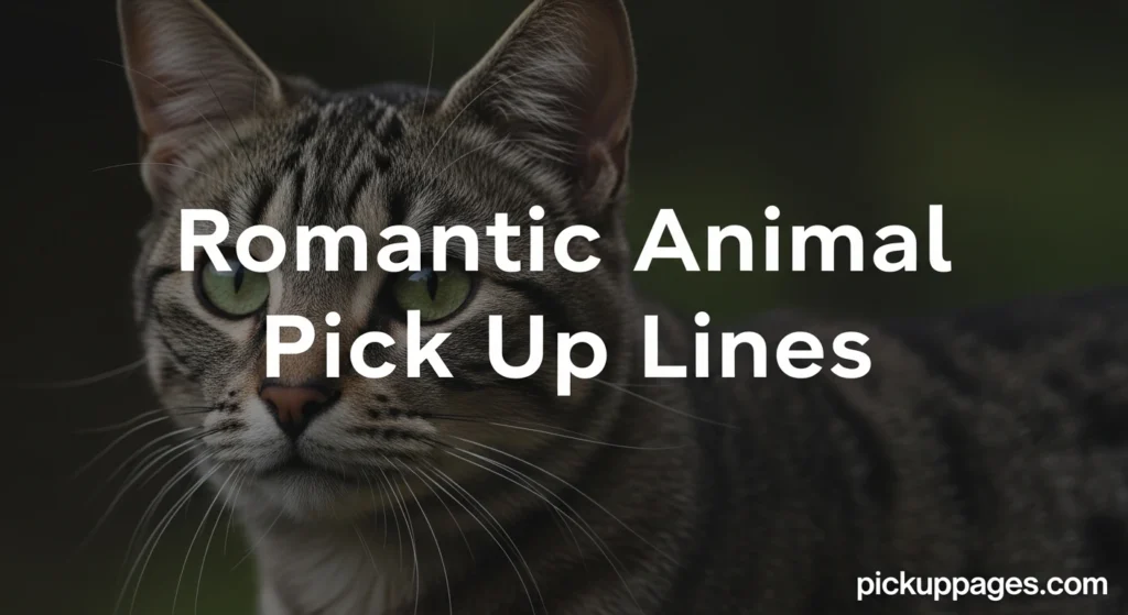 Romantic Animal Pick Up Lines