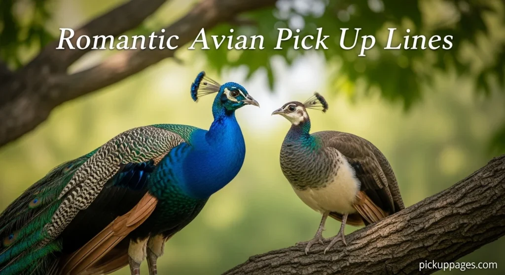 Romantic Avian Pick Up Lines