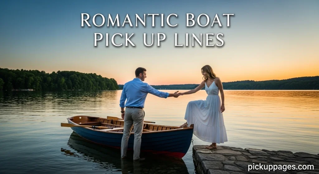 Romantic Boat Pick Up Lines