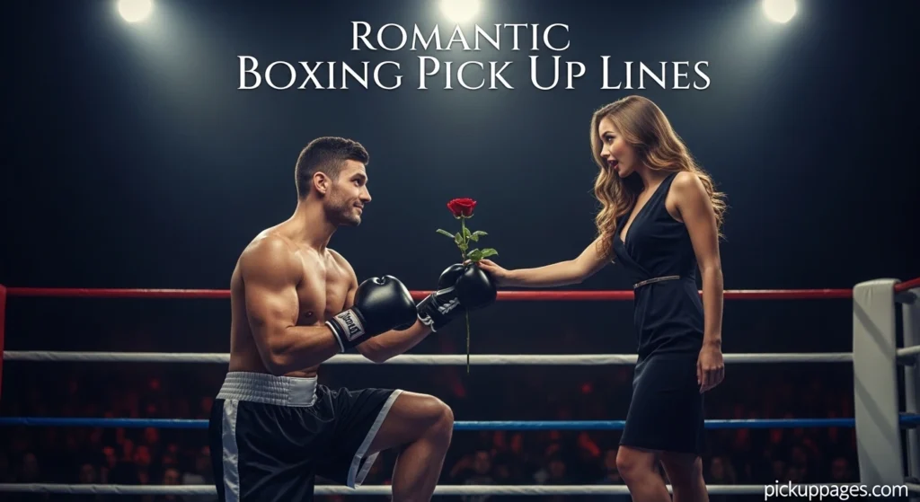 Romantic Boxing Pick Up Lines