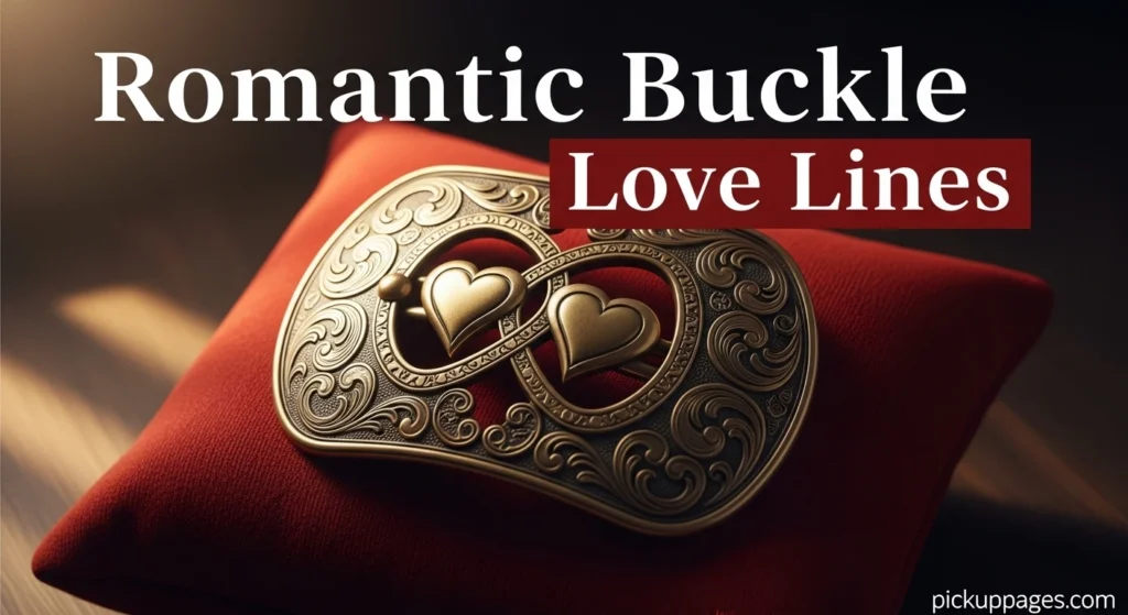 Romantic Buckle Love Lines