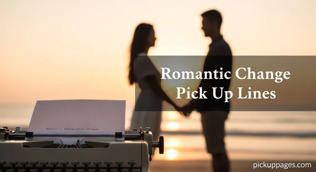 Romantic Change Pick Up Lines