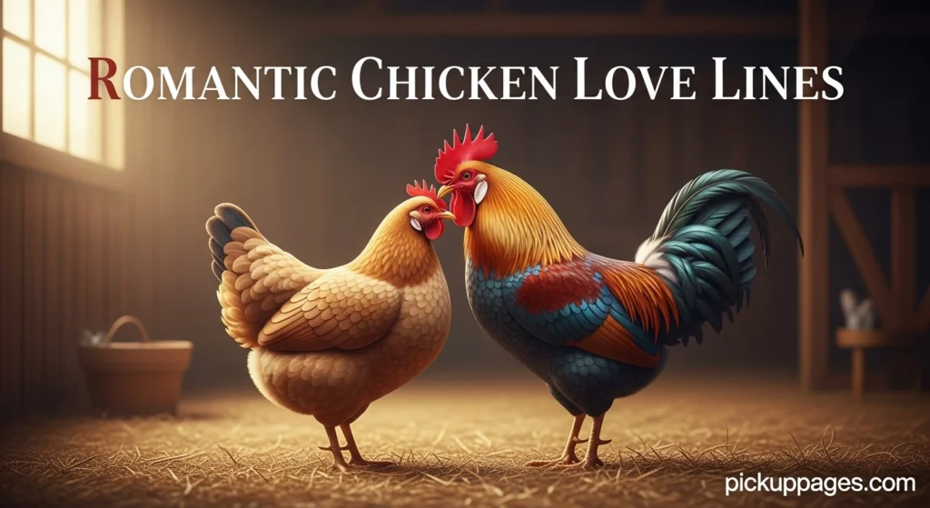Romantic Chicken Love Lines