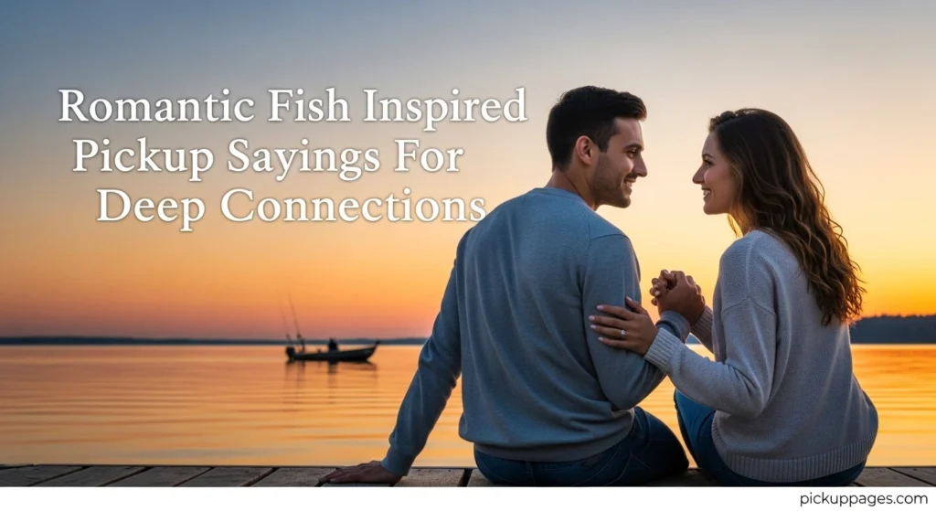 Romantic Fish Inspired Pickup Sayings For Deep Connections
