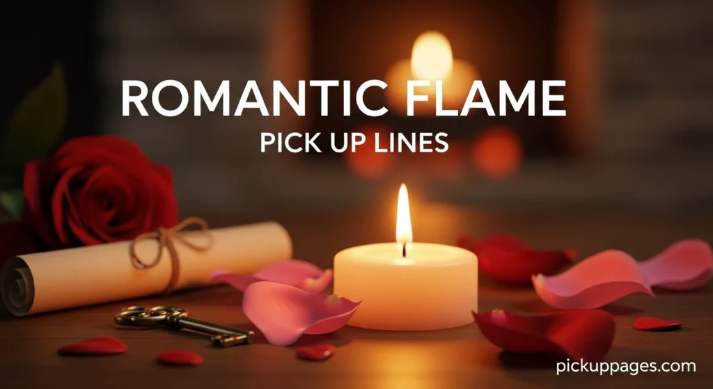 Romantic Flame Pick Up Lines