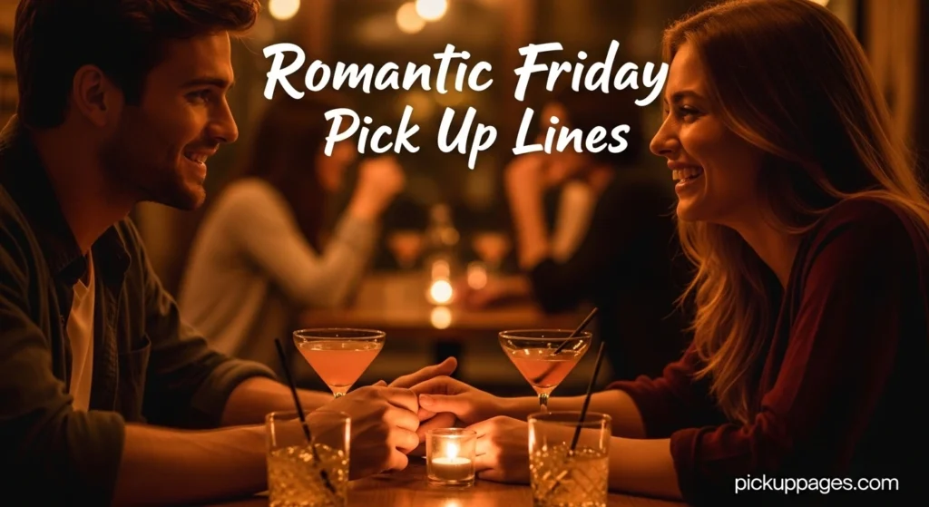 Romantic Friday Pick Up Lines