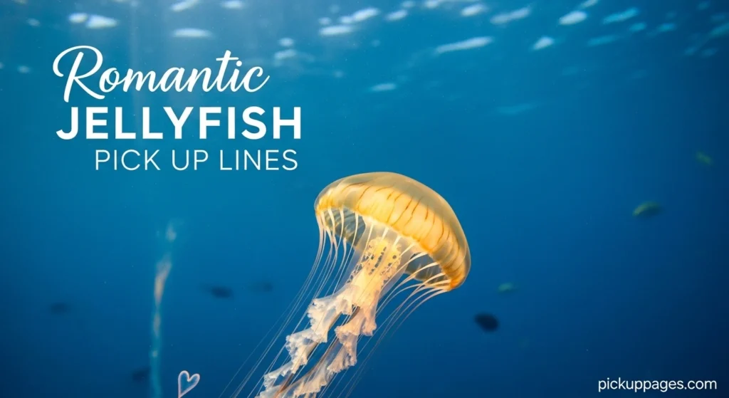 Romantic Jellyfish Pick Up Lines