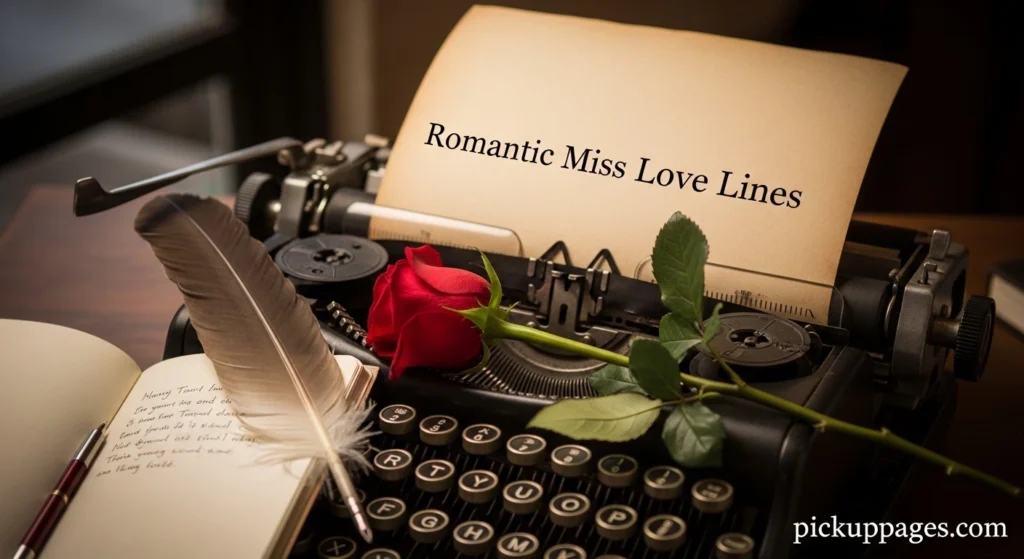 Romantic Miss Love Lines