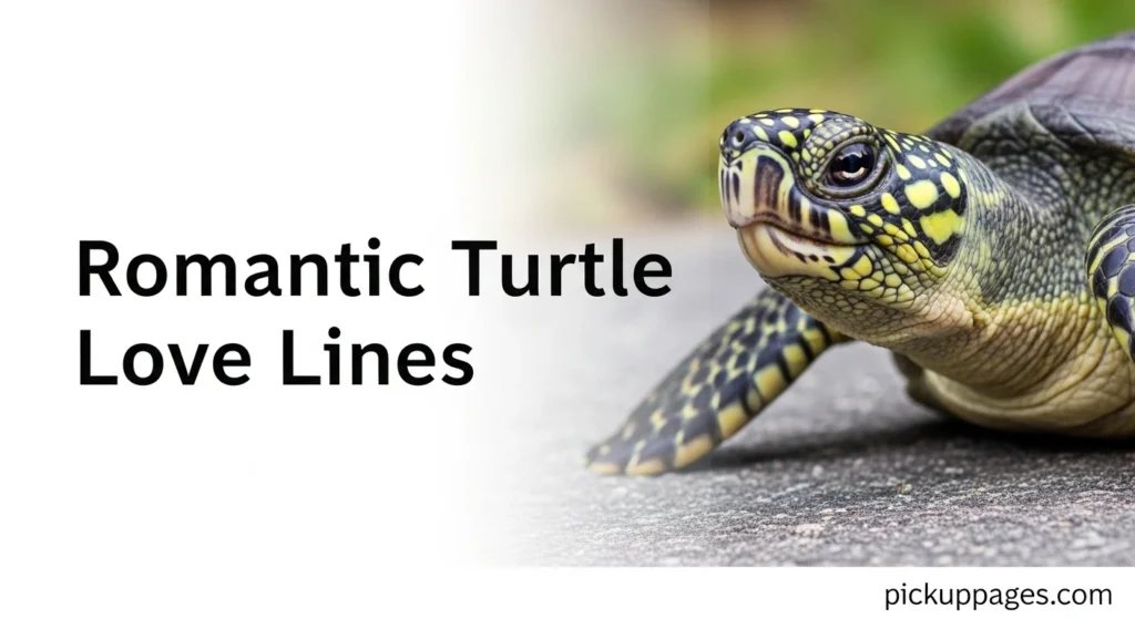 Romantic Turtle Love Lines