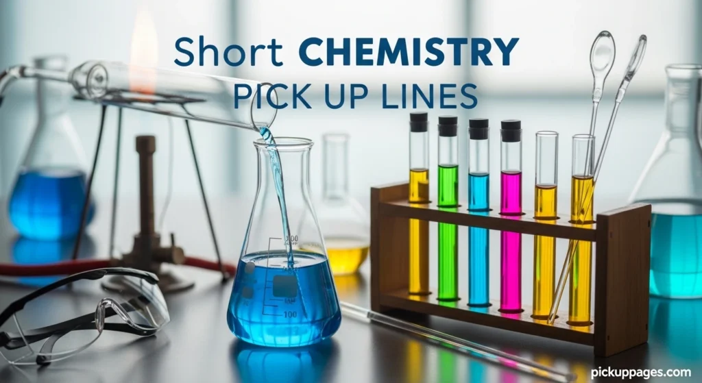 Short Chemistry Pick Up Lines