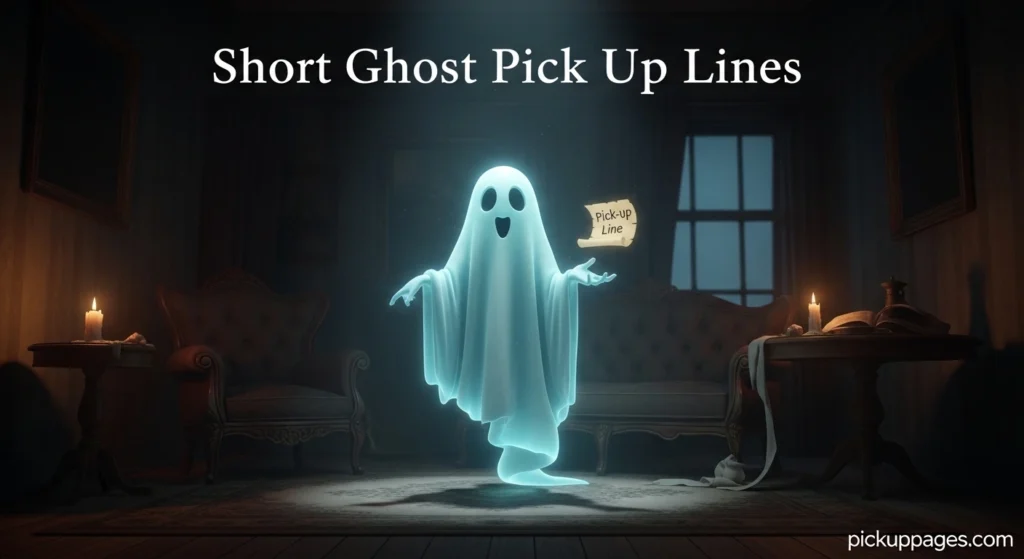 Short Ghost Pick Up Lines