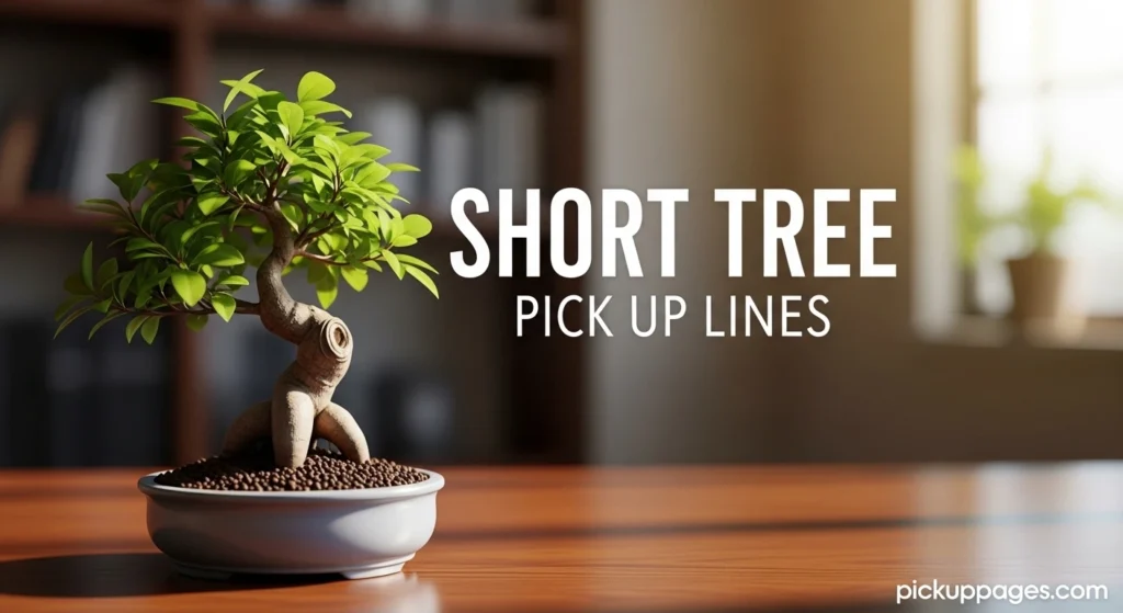Short Tree Pick Up Lines