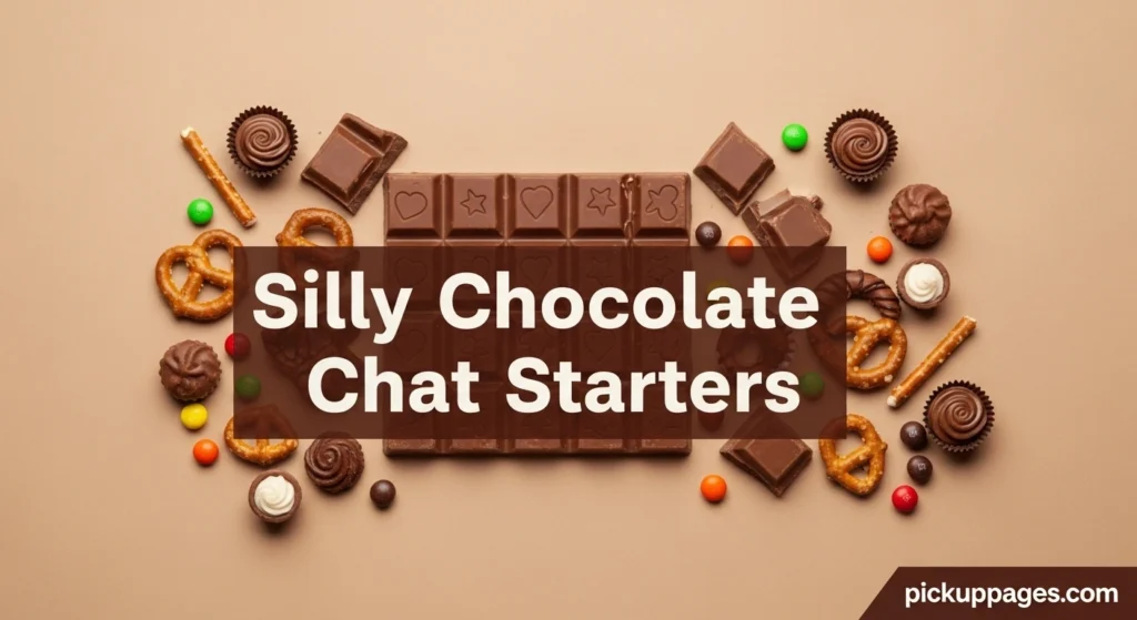 Silly Chocolate Chat Starters