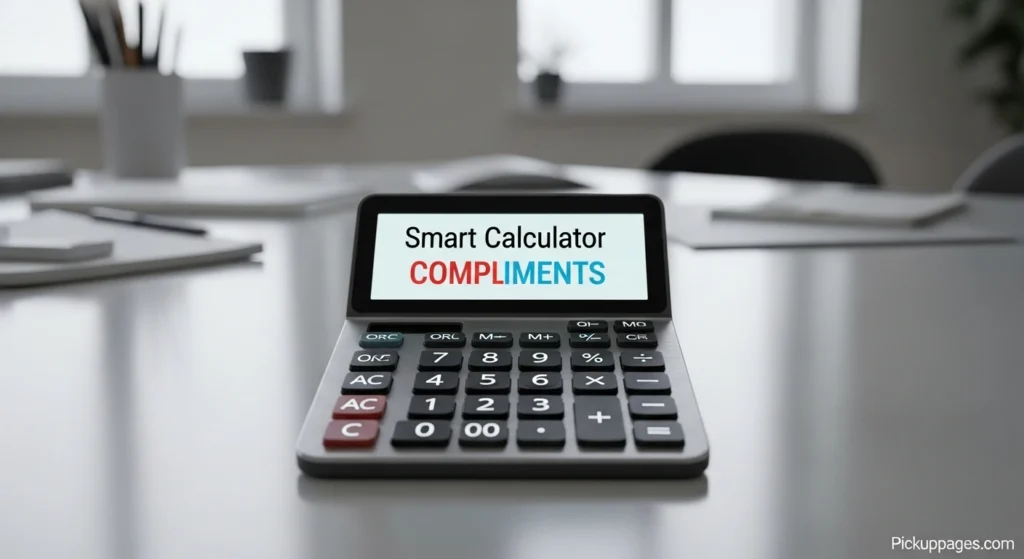 Smart Calculator Compliments