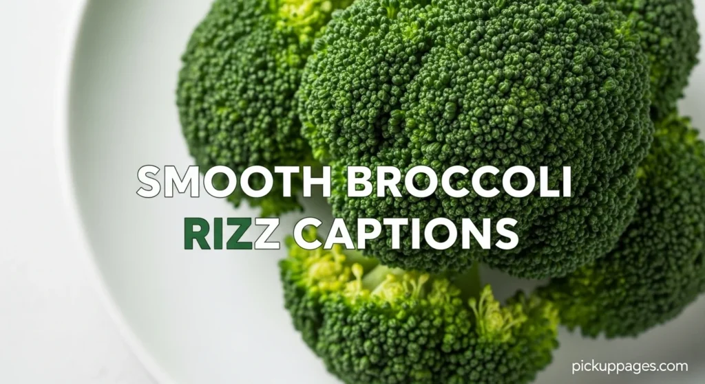 Smooth Broccoli Rizz Captions