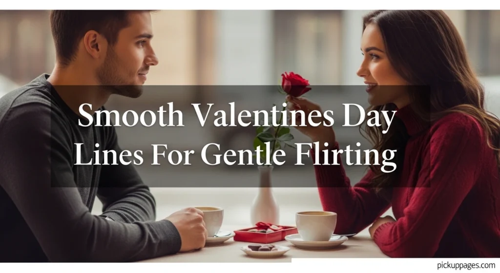 Smooth Valentines Day Lines For Gentle Flirting
