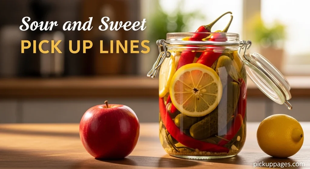 Sour and Sweet Pick Up Lines