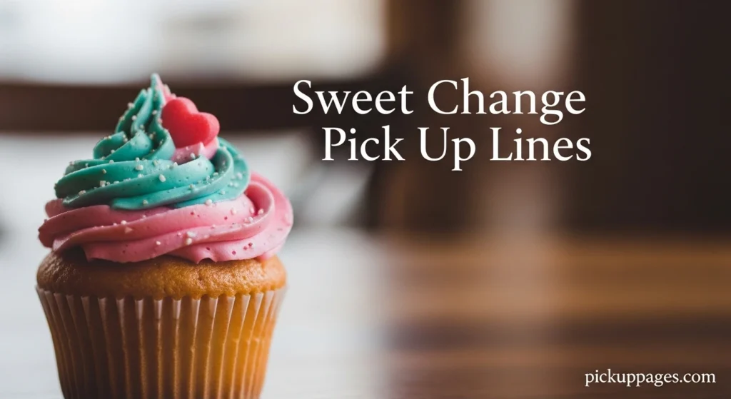 Sweet Change Pick Up Lines