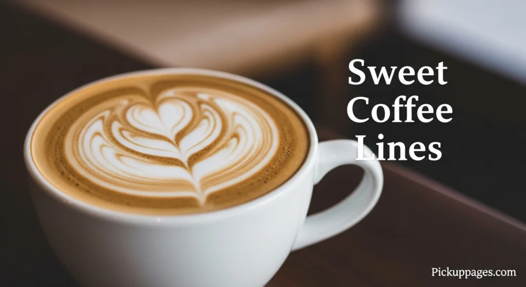 Sweet Coffee Lines