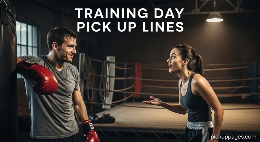 Training Day Pick Up Lines