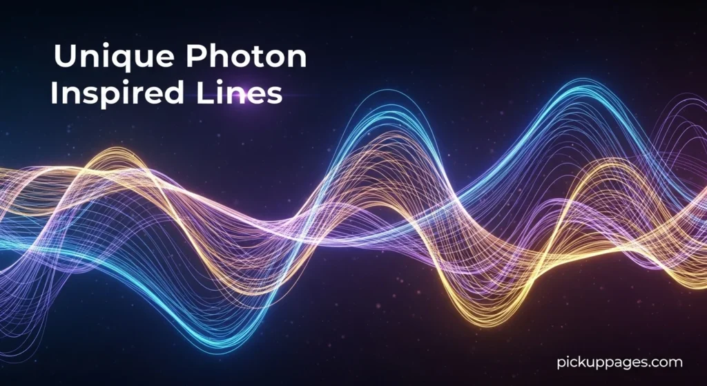 Unique Photon Inspired Lines