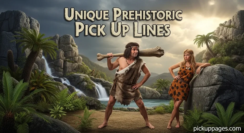 Unique Prehistoric Pick Up Lines