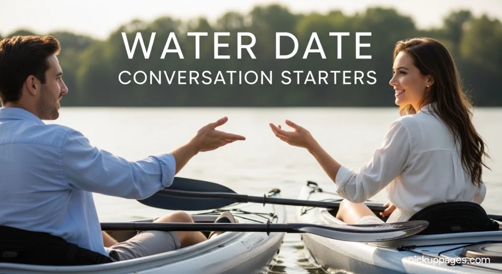 Water Date Conversation Starters