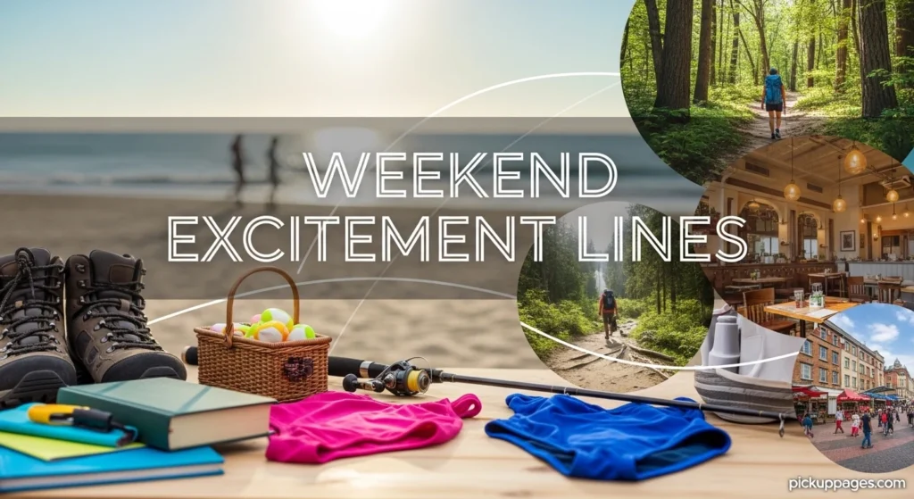Weekend Excitement Lines