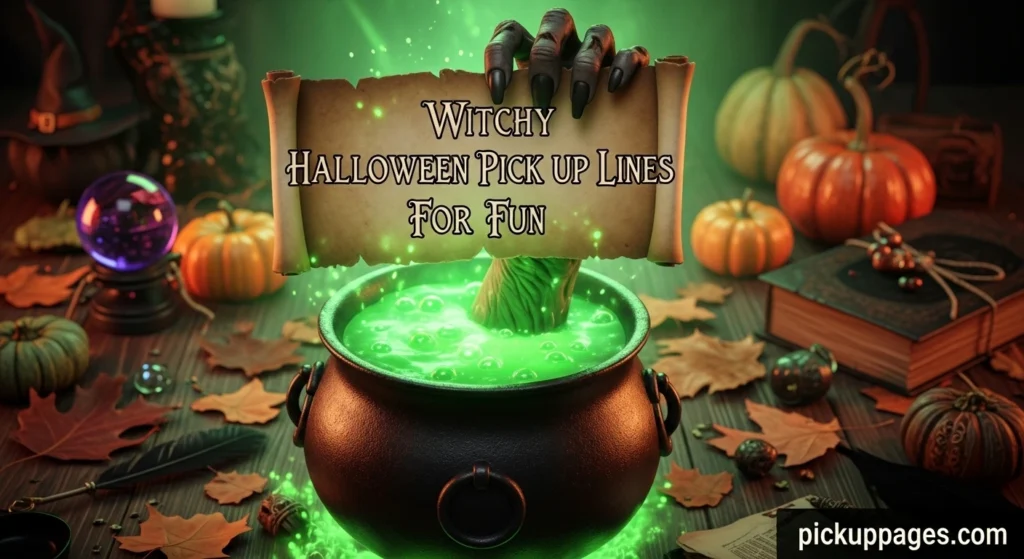 Witchy Halloween Pick Up Lines For Fun