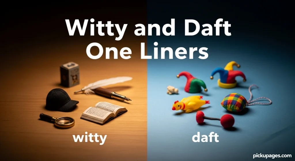 Witty and Daft One Liners