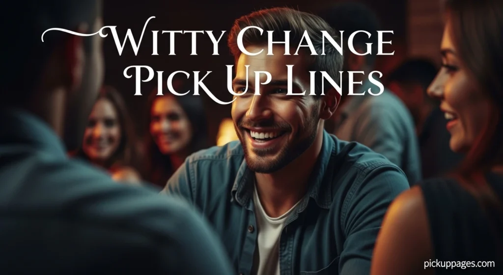 Witty Change Pick Up Lines