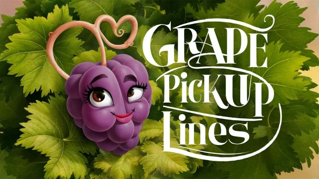 Grape Pick Up Lines