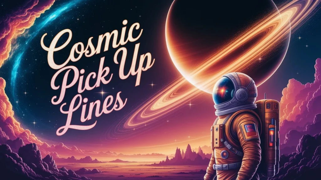 Cosmic Pick Up Lines